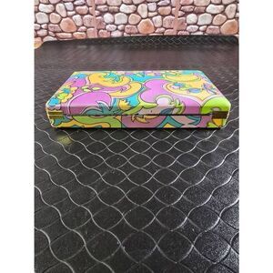 1960's MELE Flower Power Jewelry Case